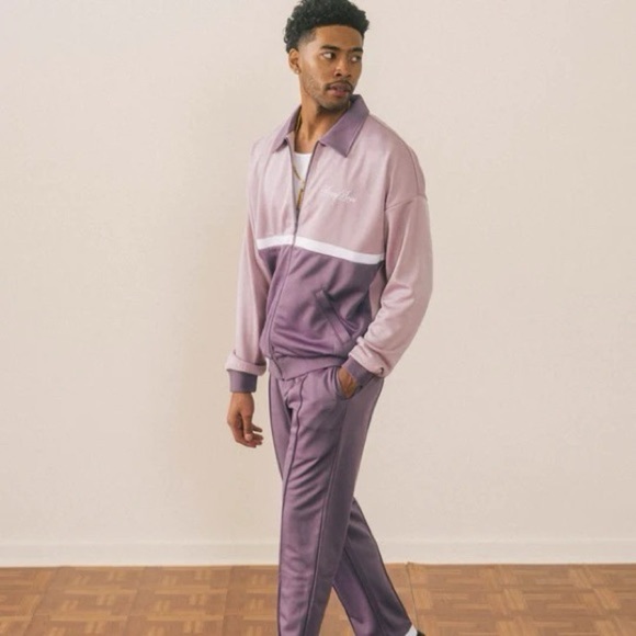 Bogey Boys by‎ Macklemore Tracksuit Jogger Pants, Lavender, Size 32, NWT - Picture 3 of 14